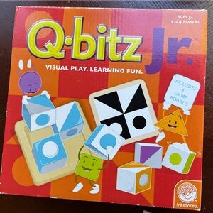 MindWare Q-bitz Jr. Colorful Puzzle Game for Kids